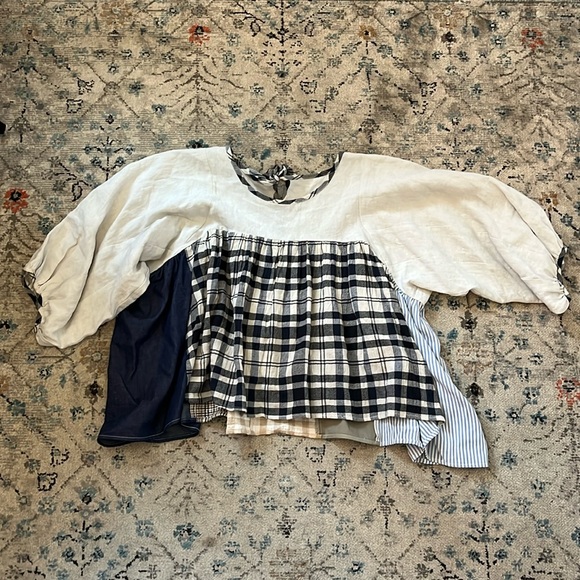 La Reunion Studio Tops - La Reunion patchwork shirt
